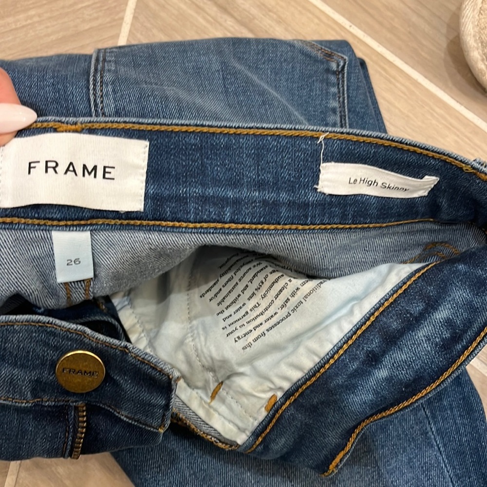 Frame Le High Skinny jeans